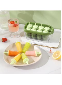ROEIEIS 8 Pcs Silicone Popsicle Molds with Sticks & Drip Guards, BPA-Free, Reusable & Easy Release Ice Pop Maker  - Image 4