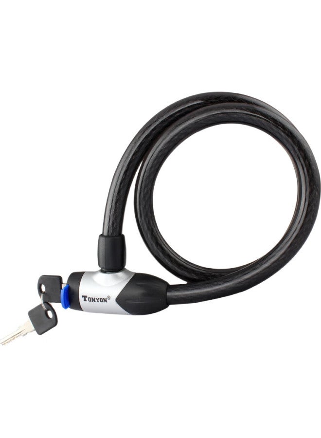 TONYON Universal 484E Bicycle Lock, Bike Lock, Electric Bike Lock, Steel Wire Lock, Anti-Theft Lock, Bar Lock, Cycling Equipment - Image 2
