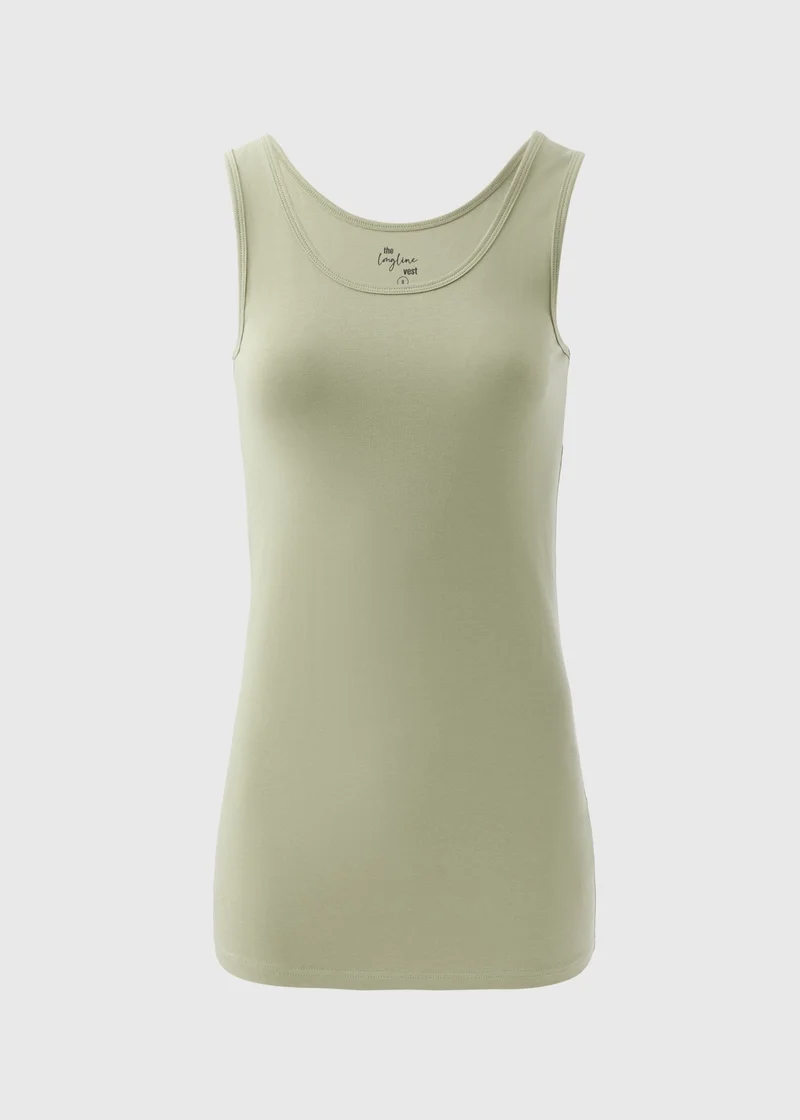 Matalan Green Longline Vest Top