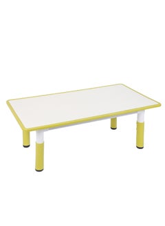 Perfii Adjustable Kids Table, 46cm to 58cm Height Adjustable Toddler Desk for Ages 3-8, Suitable for Classroom, Daycares and Home Learning, Eating  - Image 1