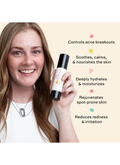 The Natural And Organic Family Face Cream For Teen Girls Boys Organic Face Moisturizer For Dry Skin Soothing Facial Cream With Tea Tree Moisturizer Daily Face Moisturizer For Acne Prone Skin Hyaluronic Acid Moisturizer  - Image 4
