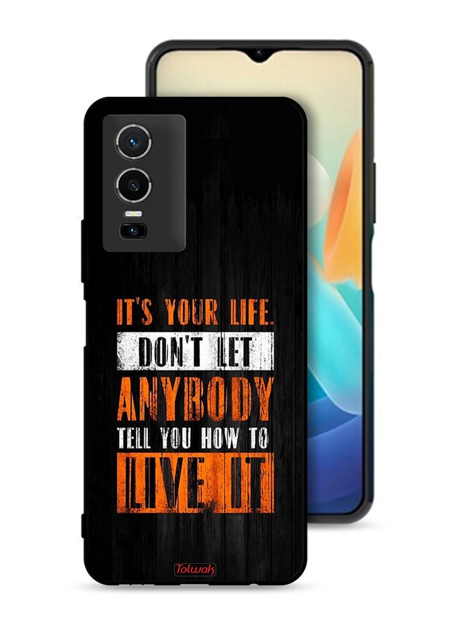 Tolwak Vivo Y76 5G Protective Case Cover Its Your Life - Image 1