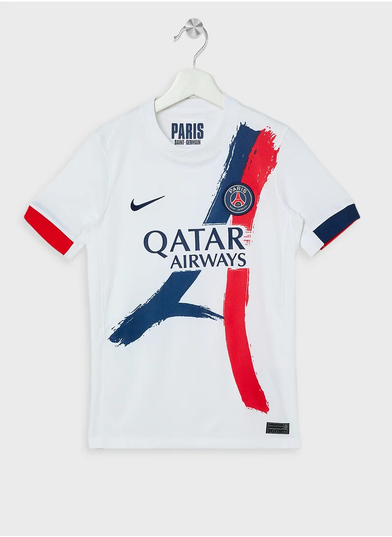 Nike Youth Psg 24/25 Away Stadium Jersey