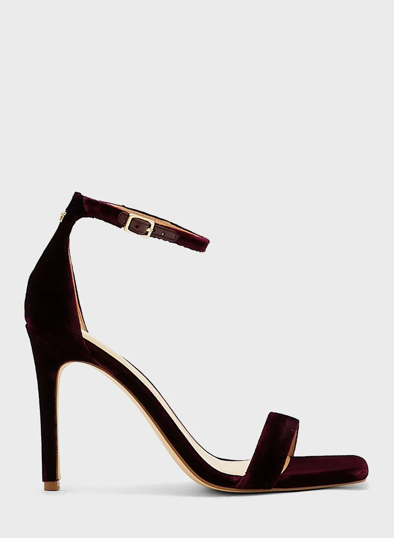 GUESS Ankle Strap High Heel Sandals