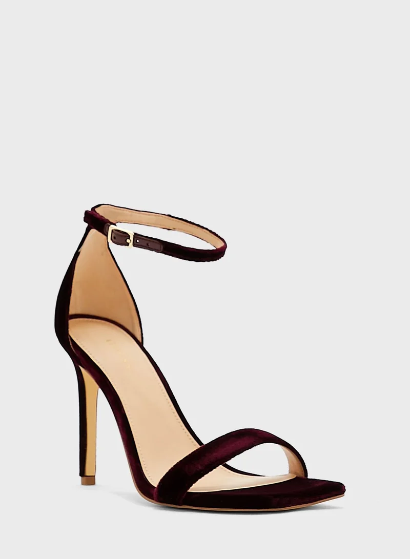 GUESS Ankle Strap High Heel Sandals