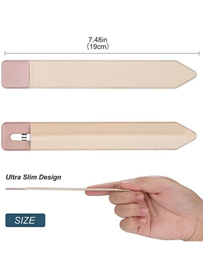 Procases Pencil Holder Sticker For Pencil 1St And 2Nd Gen Elastic Stylus Pocket Pouch Adhesive Stylus Pen Sleeve Attached To Case For Pencil And Other Stylus Pens Rosegold  - Image 2