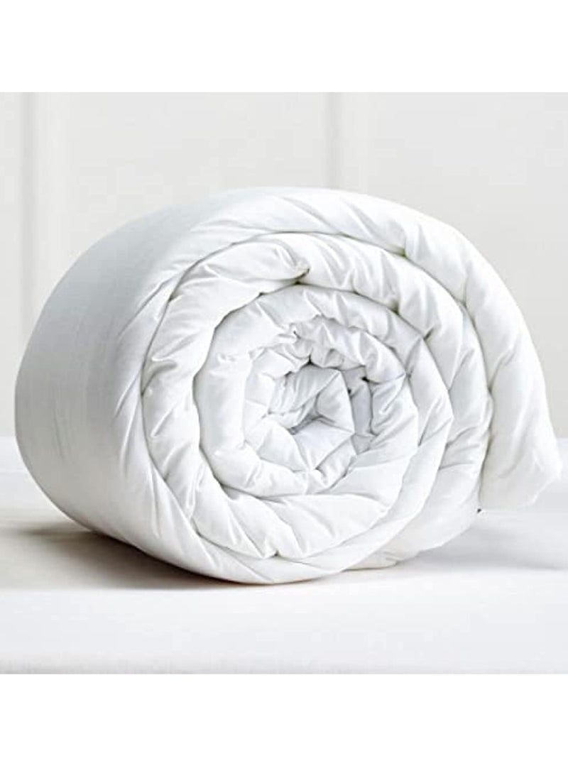 Generic White Color Only Duvet Comforters Quilt (220 x 240)  King size  - Image 2