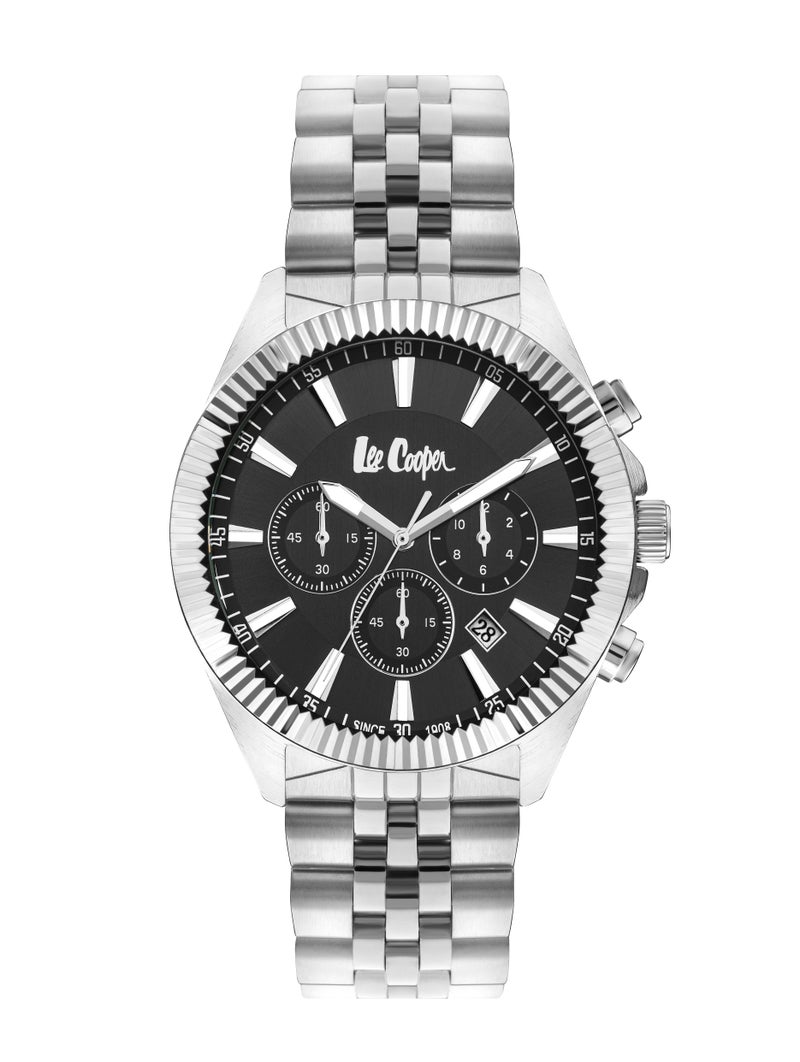 LEE COOPER Men’s Multi Function Black Dial Watch – LC07838.350 - Image 1