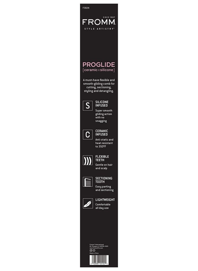 Fromm Romm F3024 Proglide 9.25" Rat Tail Comb - Image 5