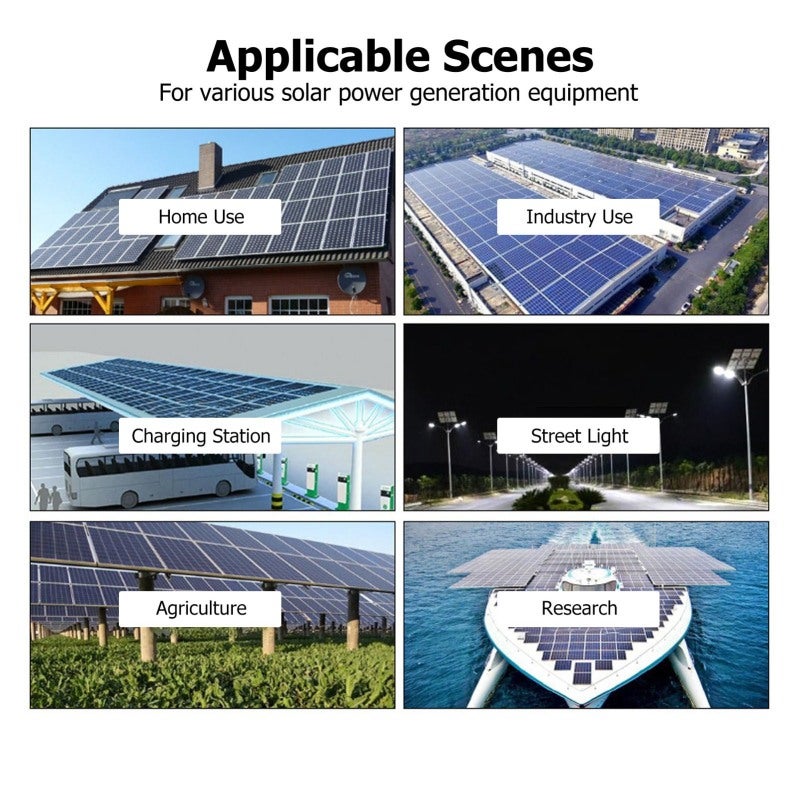 12V 24V Solar Panel Controller PWM Photovoltaic Regulator LCD Display MPPT Solar Charger 100A - Image 5