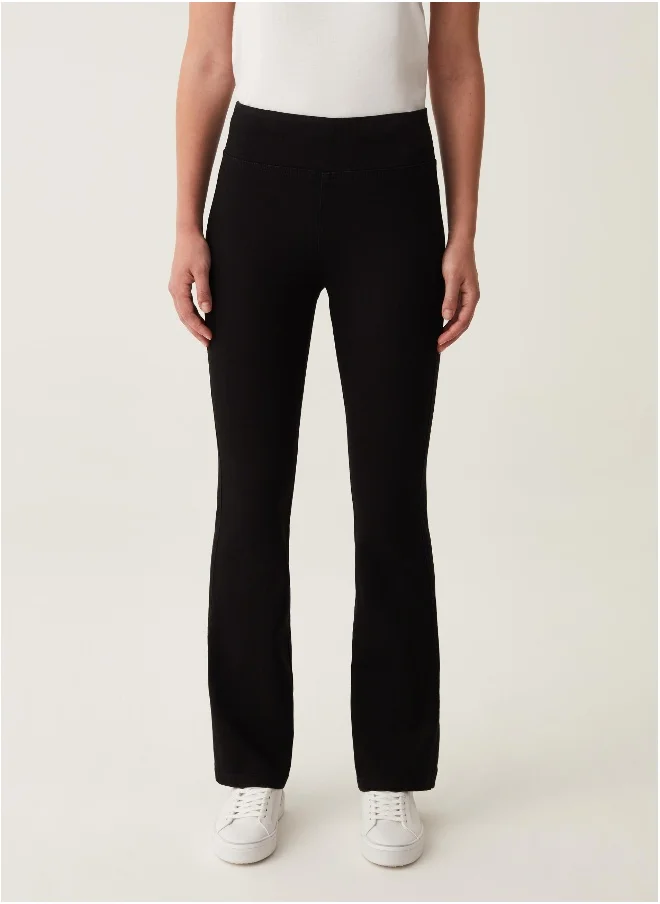 Ovs High-rise flare-fit jeggings