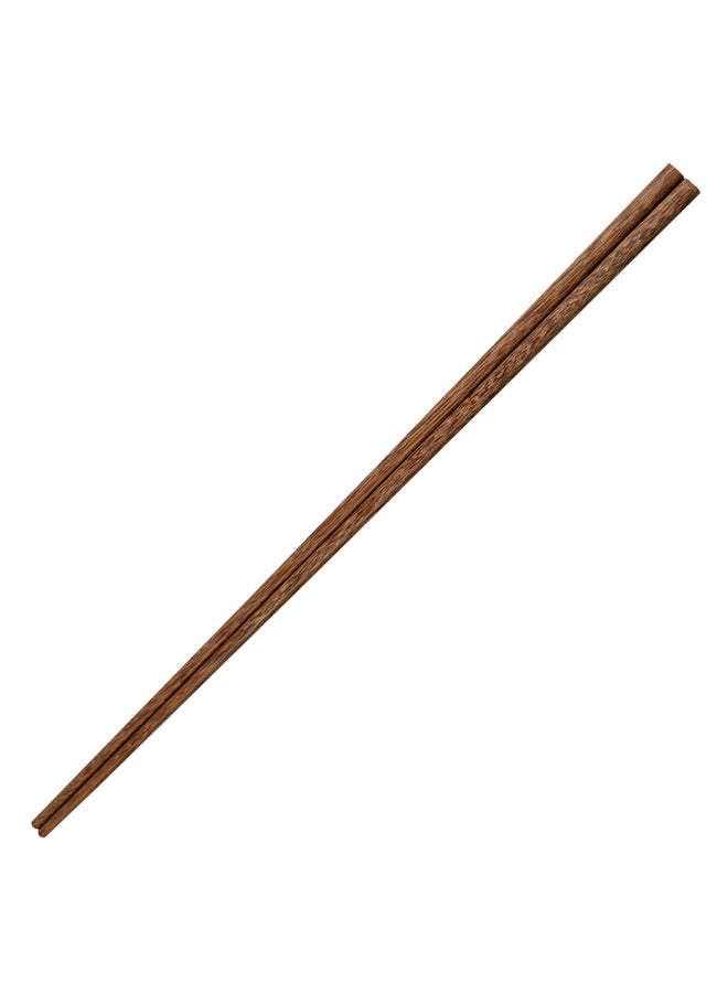 Lengthened Hot Pot Chopsticks Chicken Wing Wood Red Sandalwood Solid Wood Chopsticks Fried Noodles Fried Oil Stick Hot Pot Shop Special Non-slip-Color:Chicken Wing Wood-Specifications:32cm  - Image 1