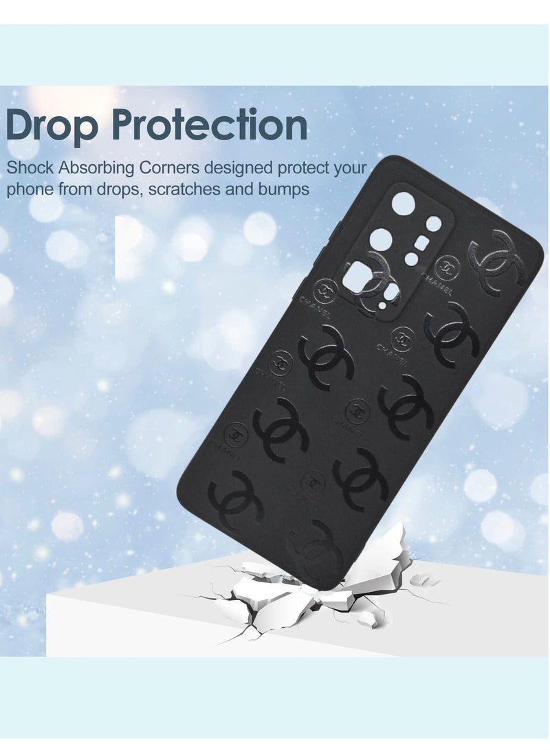 Silicone Protective Cover For Huawei P40 Pro Plus With Inside Microfibre Lining Cloth Full Body And Camera Protection Case - Image 2
