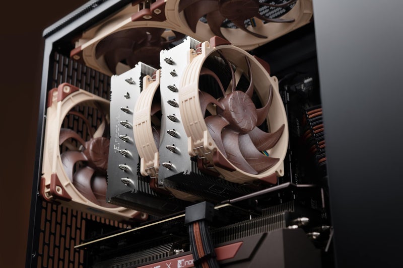 Noctua NH-D15 G2 HBC, Dual Tower CPU Cooler, Specialised High Base Convexity Version for Intel LGA1700 (Brown) - Image 5