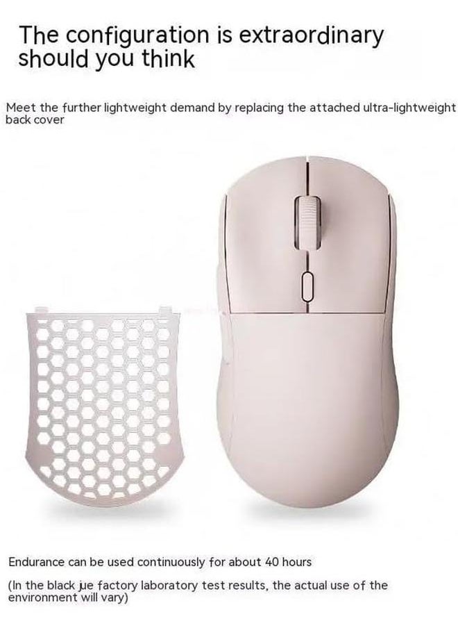 erorex - Ajazz Aj199 2.4G Wireless Mouse Paw3395 Sensor Reсһаrɡеable Low Delay Fps Gaming Mouse Light Weight Win Laptop Accessories Aj139 Pro White - Image 1