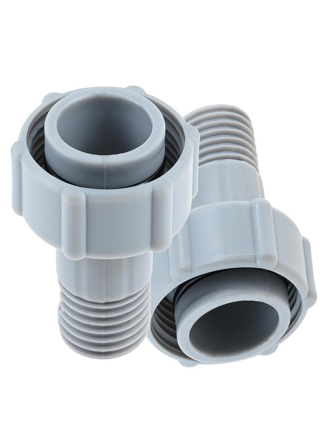 Lemfema Swimming Pool Drain Fitting Connects Compatible with Coleman Swimming Drainage Pipe Joint P6D1420 Pools, Fit for 1.5-Inch water pipes in the swimming pool （2 Pack） - Image 1