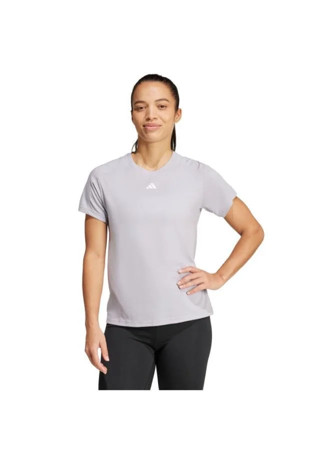 اديداس AEROREADY Train Essentials Minimal Branding Crewneck T-Shirt