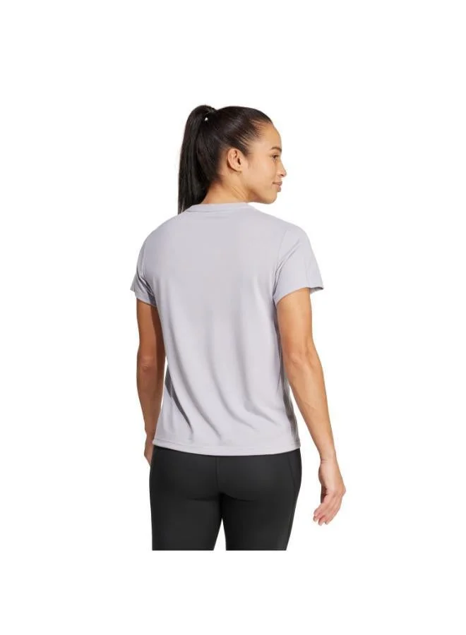 اديداس AEROREADY Train Essentials Minimal Branding Crewneck T-Shirt