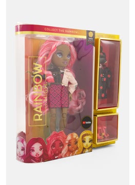 RAINBOW HIGH Daria Roselyn Fashion Doll Playset, Purple Combo  - Image 3