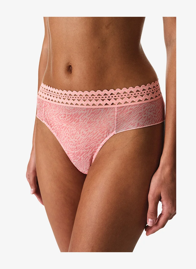 بنتي Women Cheeky Hipster Pink Briefs