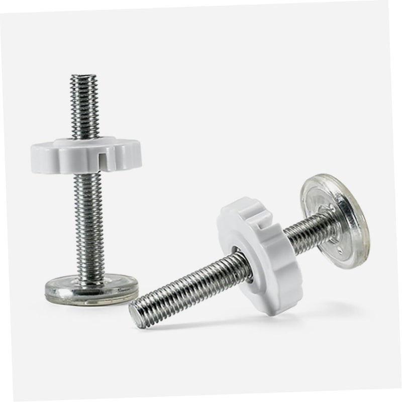 6Pcs Gate Extension Kit Threaded Spindle Rods Sturdy Plastic Metal Pet Door Parts - Image 5