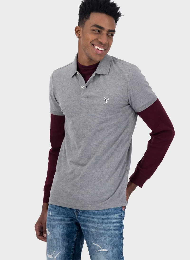 American Eagle Slim Fit Polo