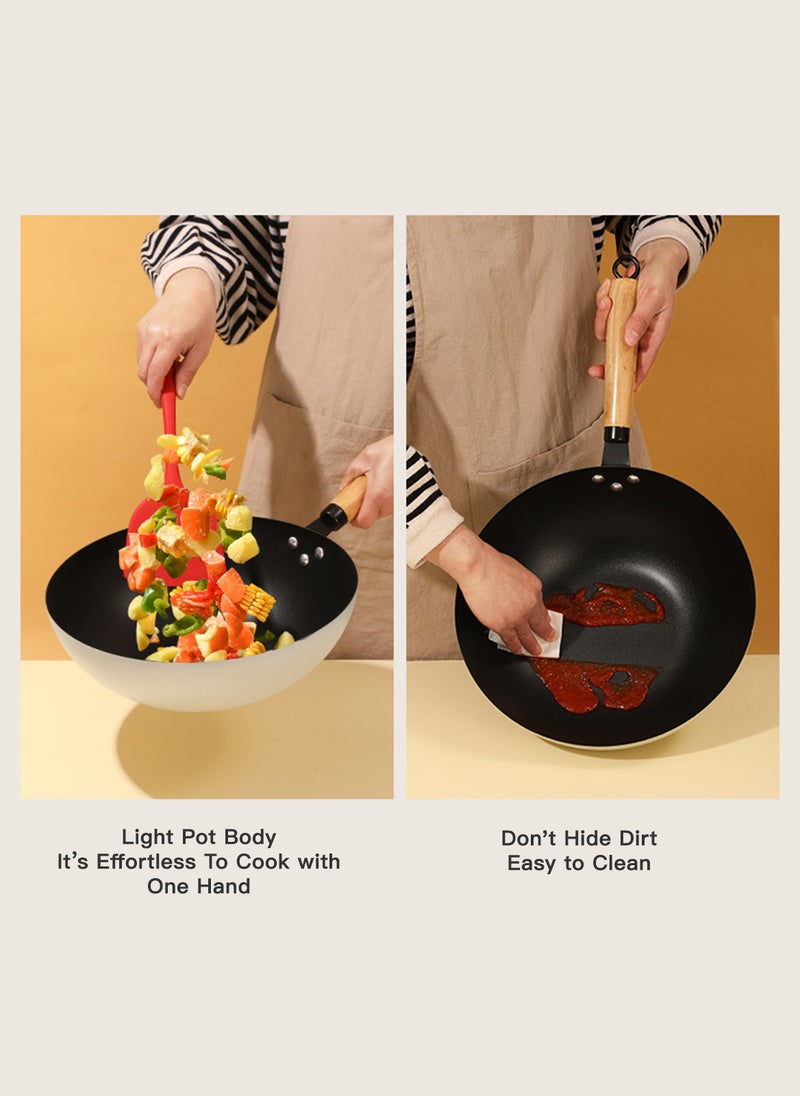Sharpdo - 3-Piece Cookware Set, Medical Stone Pots and Pans Sets, Non-Stick  Cooking Pot Set,  PFOA Free - NonStick Pot Set Wok Soup Pot 22/26/30CM - Image 1