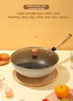 Sharpdo 3-Piece Cookware Set, Medical Stone Pots and Pans Sets, Non-Stick  Cooking Pot Set,  PFOA Free - NonStick Pot Set Wok Soup Pot 22/26/30CM  - Image 3