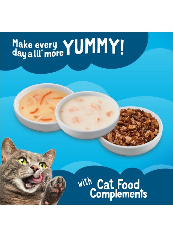 فريسكس - مجموعة متنوعة من أطعمة القطط القابلة لللعق من Purina Friskies All Star Faves - علبة مكونة من 8 قطع - Image 1