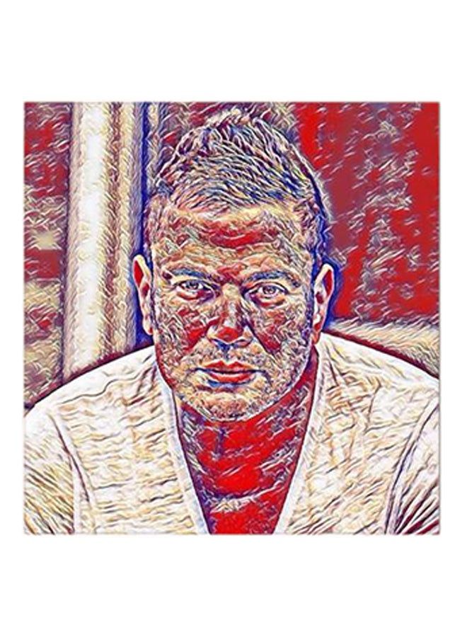 RYN Amr Diab MDF Wall Art Multicolour - Image 2