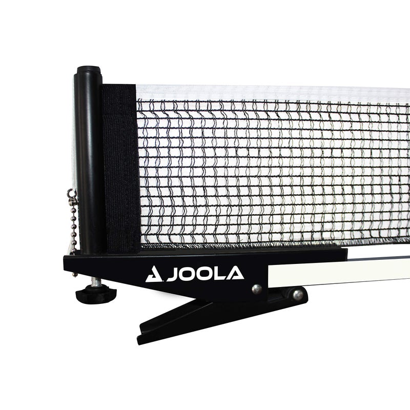 JOOLA Premium Inside Table Tennis Net and Post Set 72 Regulation Size Portable and Easy Setup Ping Pong Spring Clamp Net Black