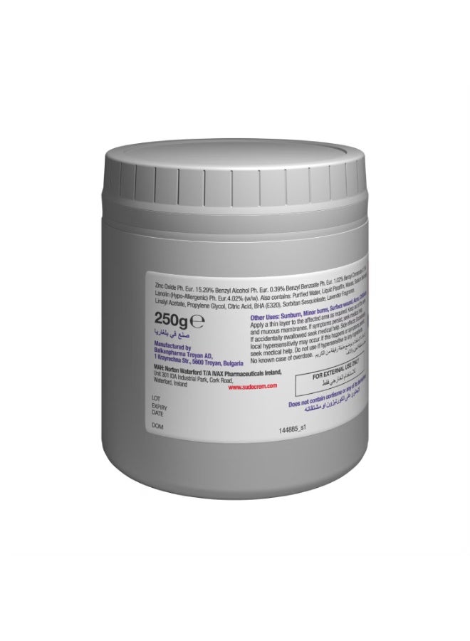 Sudocrem Skin Care Cream (Pack of 3 x 250g) – Protective Barrier Cream for Sensitive Skin & Diaper Area Care - Image 3