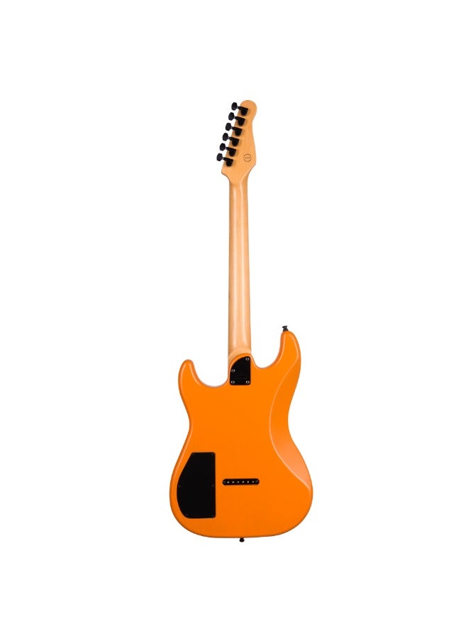 Godin Session R-HT Pro Retro Orange Electric Guitar - Image 3