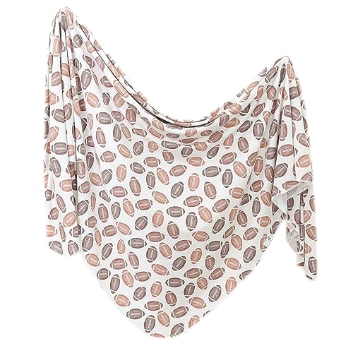 Copper Pearl Baby Swaddle Blanket - Premium Knit Baby Blanket, Large Soft Stretchy Receiving Blankets for Baby Boy and Girl, Swaddles for Newborn, Infant, and Toddler (Blitz) - Image 1