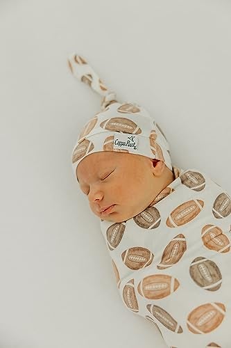 Copper Pearl Baby Swaddle Blanket - Premium Knit Baby Blanket, Large Soft Stretchy Receiving Blankets for Baby Boy and Girl, Swaddles for Newborn, Infant, and Toddler (Blitz) - Image 4