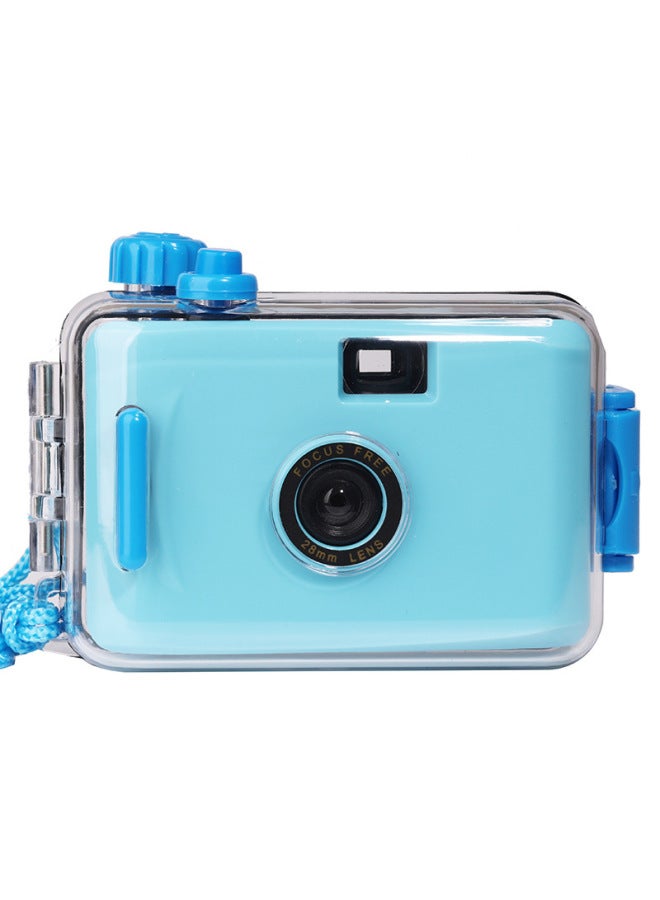 135 Fool Sport Non Disposable Film Camera Retro Film Student Children Waterproof Camera-Color:Red And Black  - Image 3