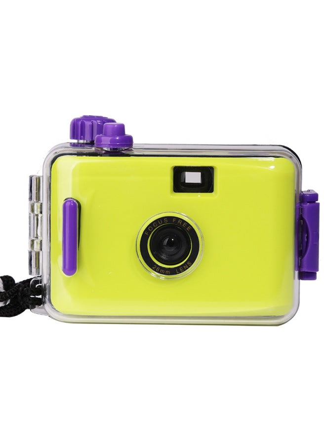 135 Fool Sport Non Disposable Film Camera Retro Film Student Children Waterproof Camera-Color:Red And Black  - Image 4