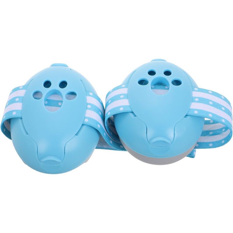 Baby Ear Muffs Noise Adjustable Infant Headphones For Noise Reduction Toddler Ear For Sleep And Travel Soft And Comfortable Sky - Image 1