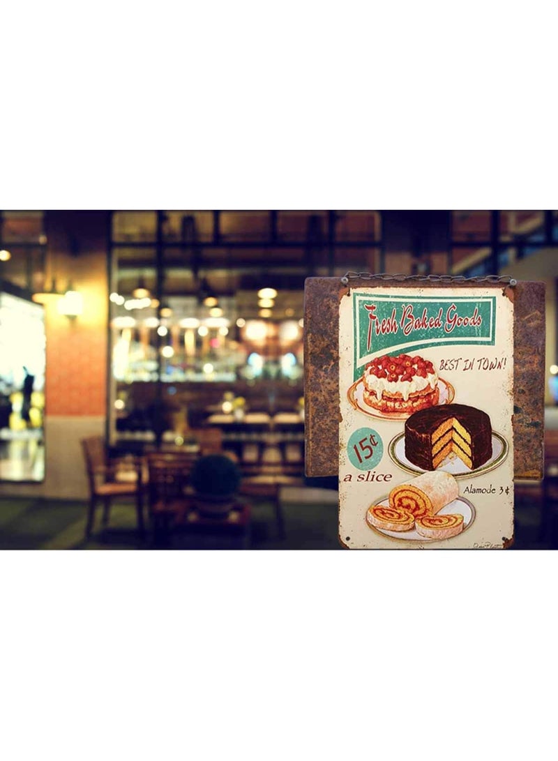 ALCOACH Decorative wall panel with a baked goods design – Classic (Vintage) style - Image 5