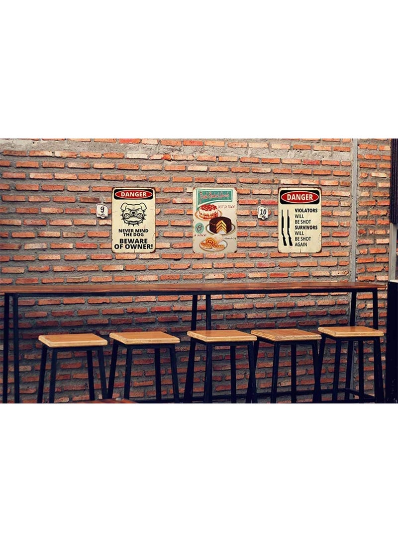 ALCOACH Decorative wall panel with a baked goods design – Classic (Vintage) style - Image 4