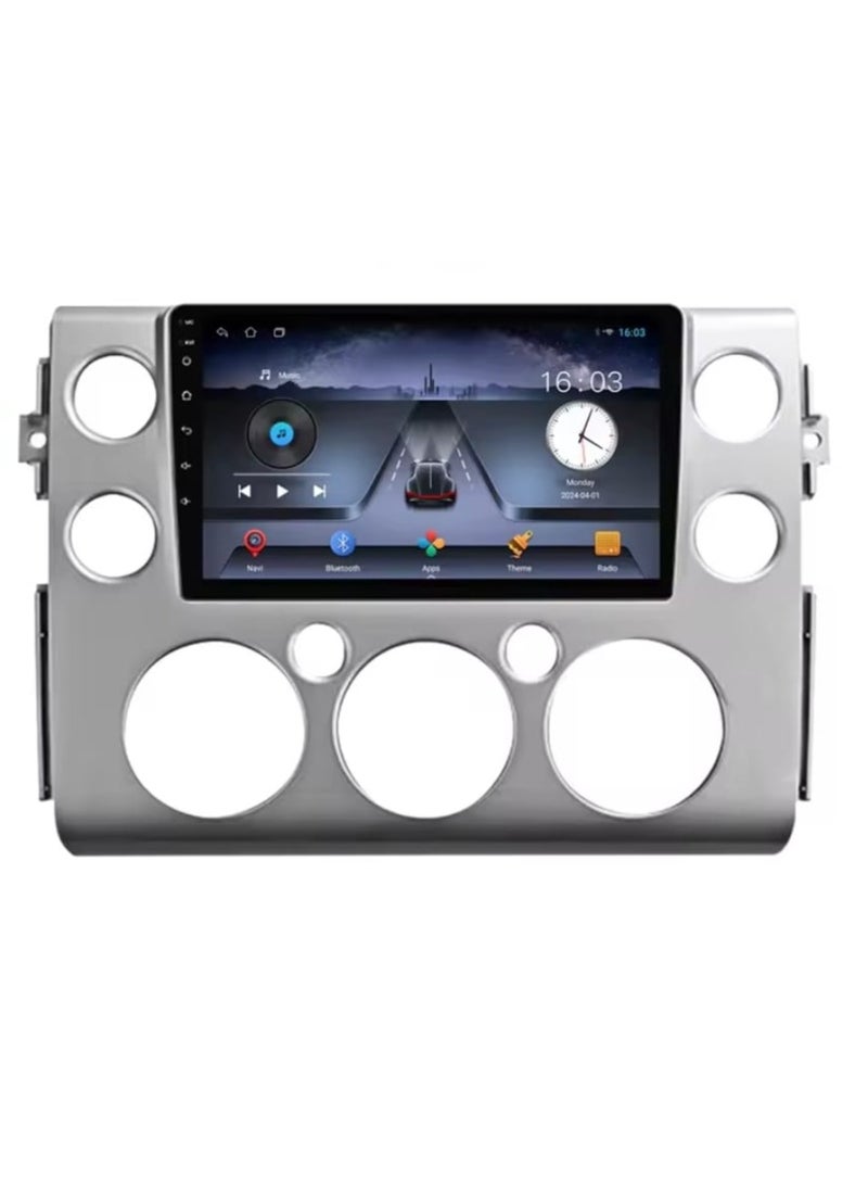 TOYOTA FJ من 2008 إلى 2022 Screen This modern, high-tech screen adds comfort and distinction to your driving experience. It allows you to view your trip information clearly and in high definition, and provides an easy way to communicate with the world around you. This screen features superior performance and innovative technology, making it an ideal choice for those looking to enhance their driving experience.