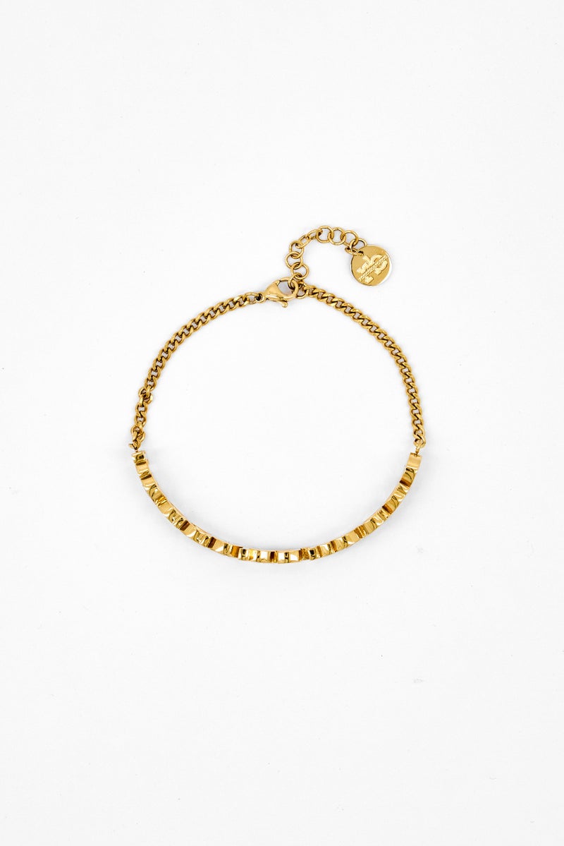 RoccoBarocco Women Fashionable Gold Plated Bracelet, Gold  - Image 4