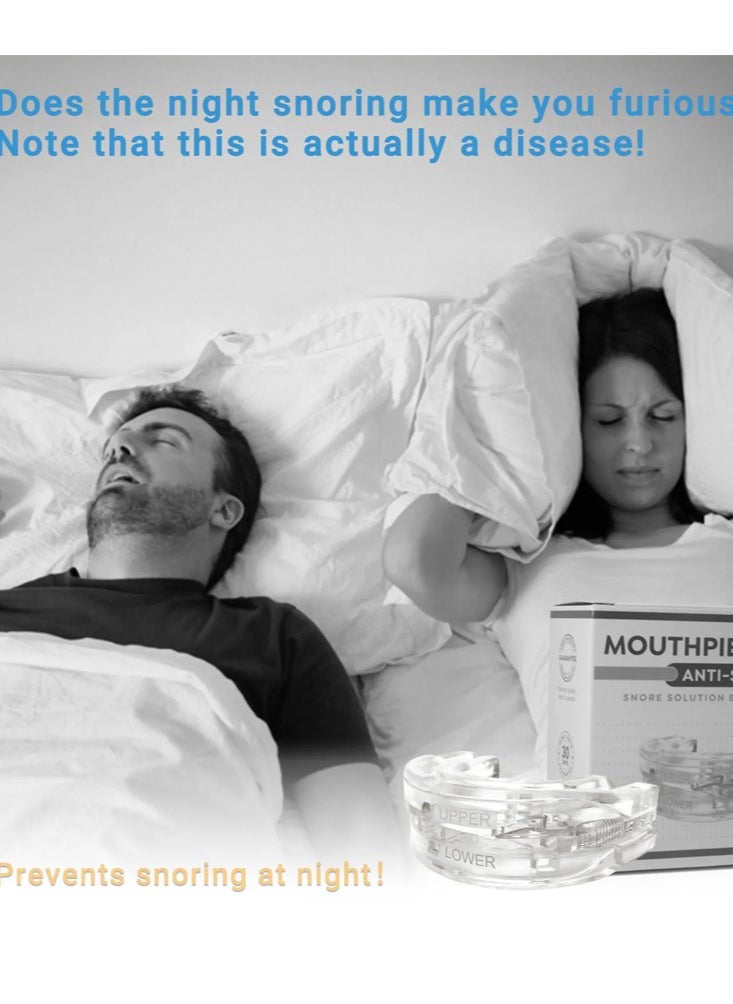 Joshberg - Anti Snoring Bruxism Mouth Guard Improve Sleeping Apnea Snoring Device To Stop Snoring - Image 1