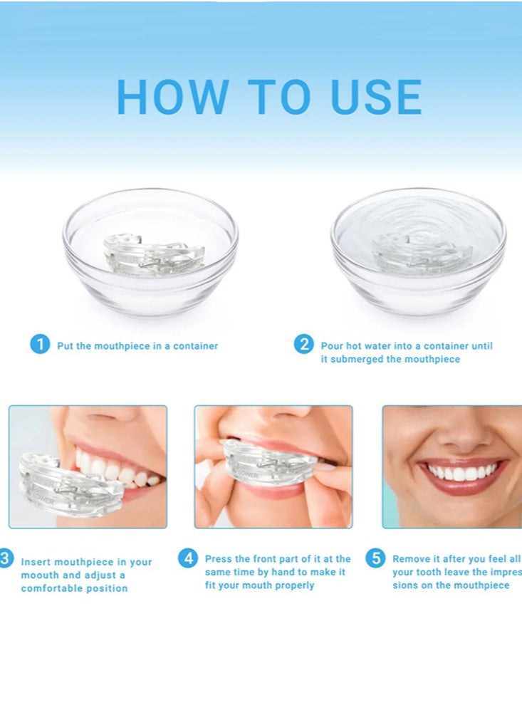 Joshberg - Anti Snoring Bruxism Mouth Guard Improve Sleeping Apnea Snoring Device To Stop Snoring - Image 1