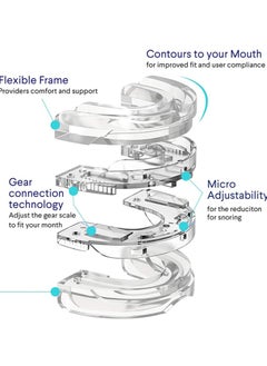 Joshberg Anti Snoring Bruxism Mouth Guard Improve Sleeping Apnea Snoring Device To Stop Snoring  - Image 3