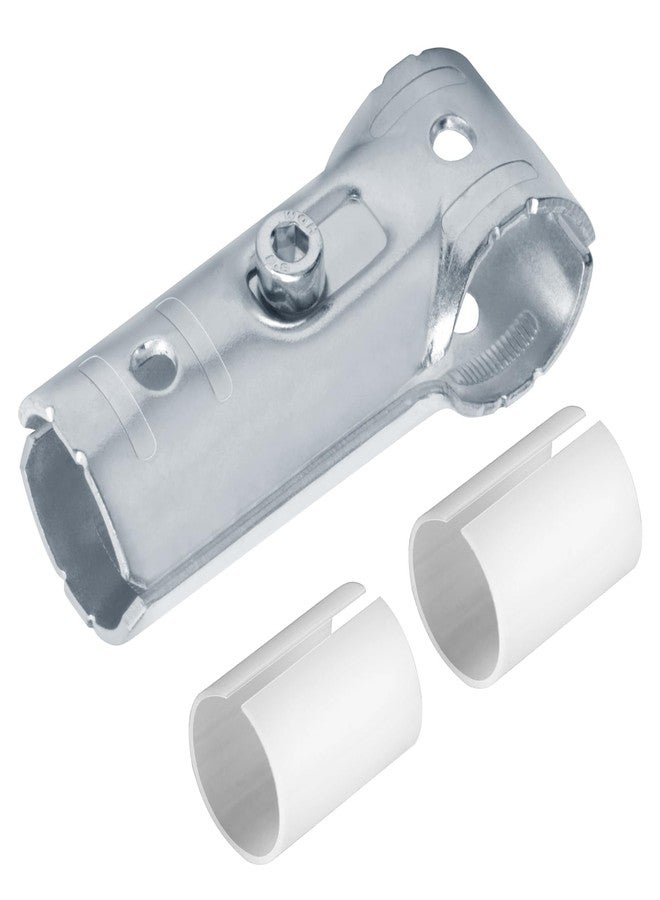 eoere 20 Sets T Pipe Clamp Connector, Tee Clamps Fits OD 1.000" Round Tube and 3/4" EMT Conduit - Image 1