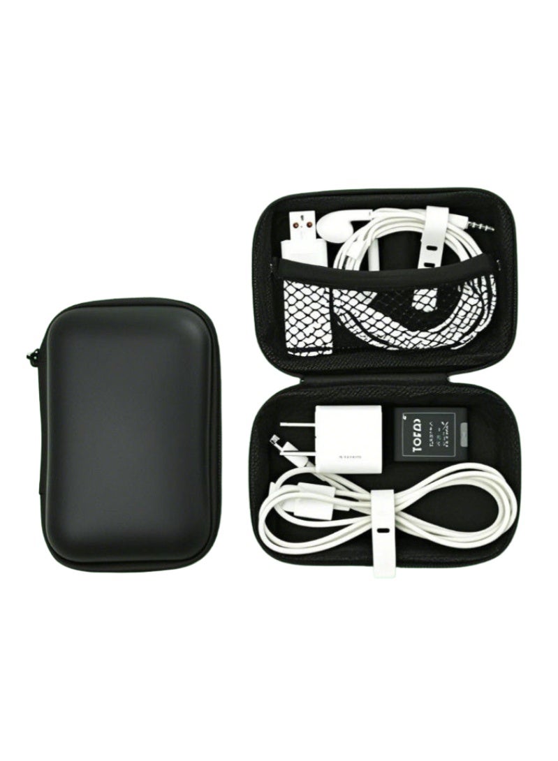 أروى 2 قطعة الإلكترونية المنظم حقيبة السفر كابل اكسسوارات مقاوم للماء حقيبة للتخزين - Image 3