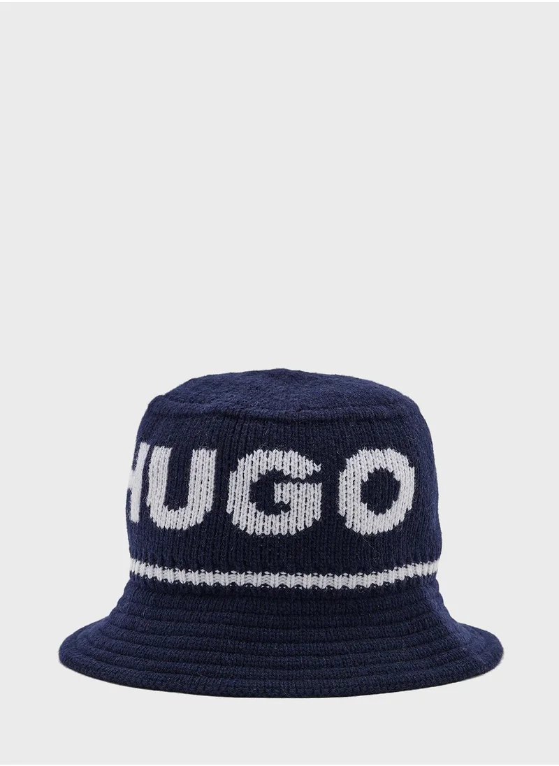 HUGO Logo Bucket hat