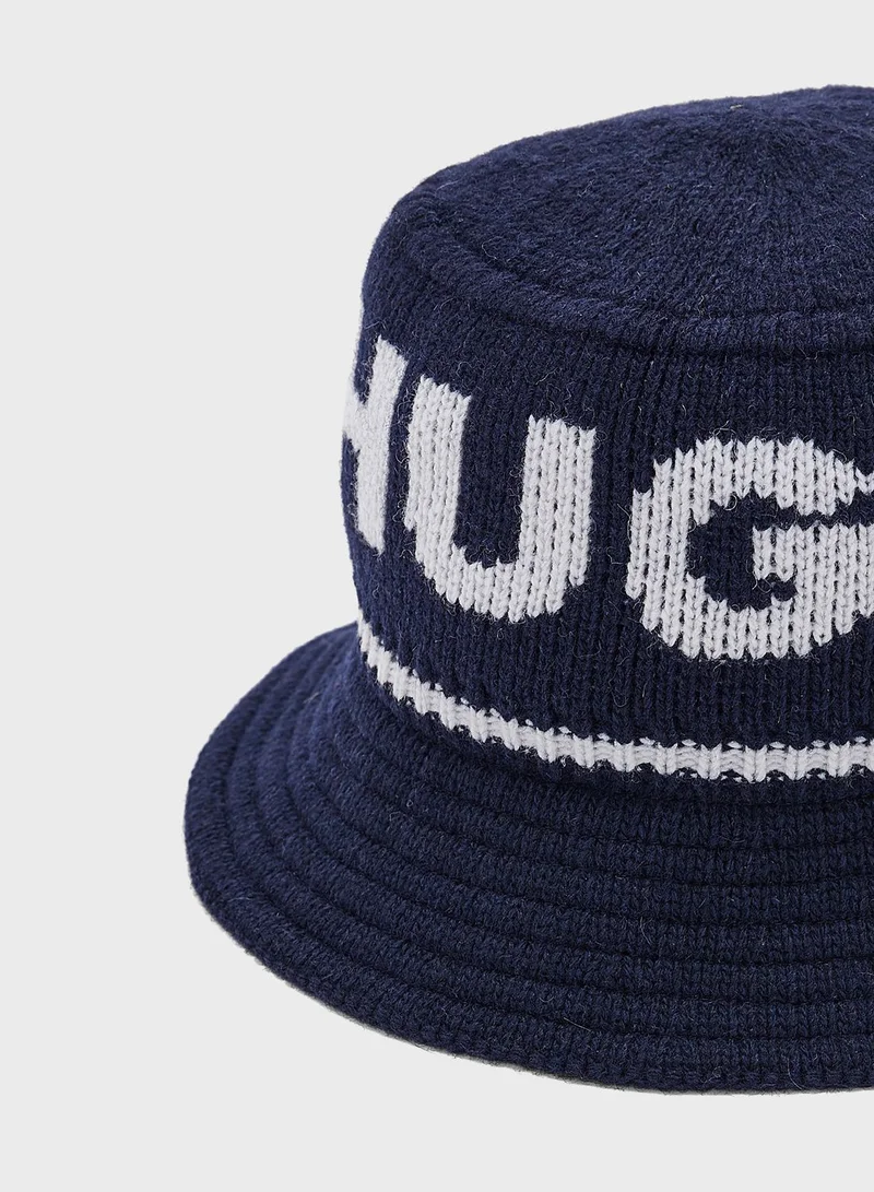 HUGO Logo Bucket hat
