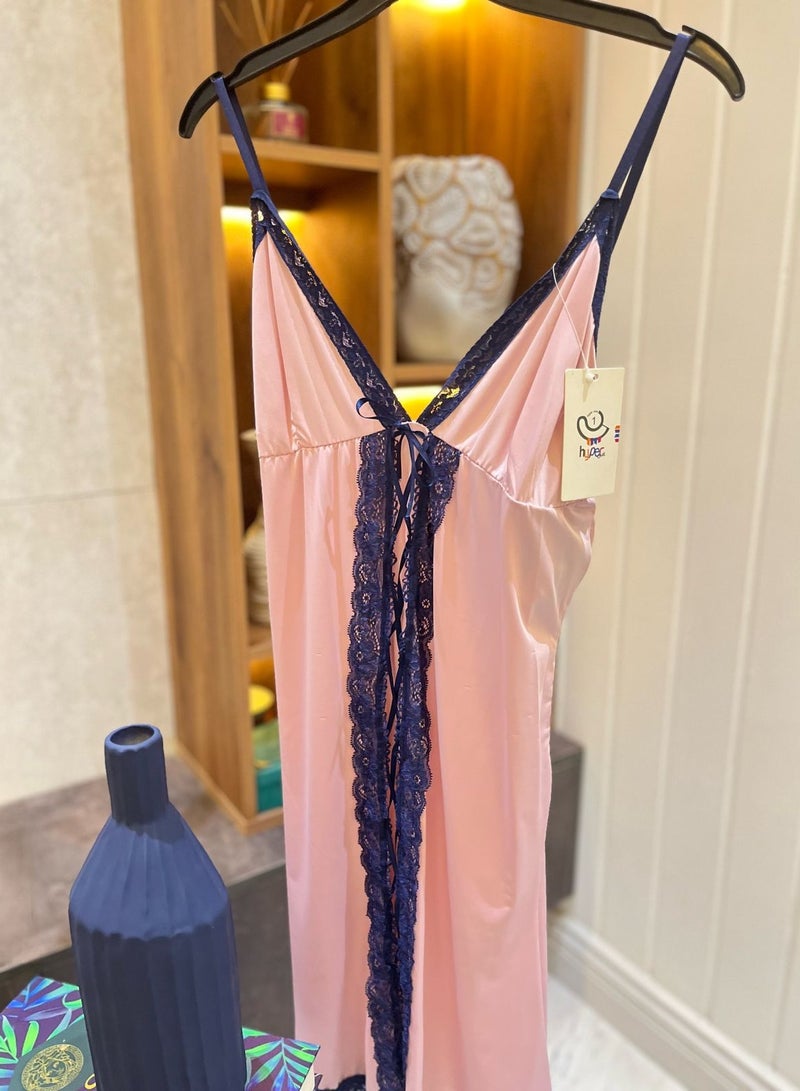 Hyper One Women's Nightgown with a Distinctive Design Pink - Image 2